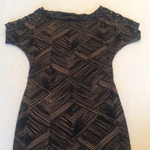 Banana Republic Black/Brown dress